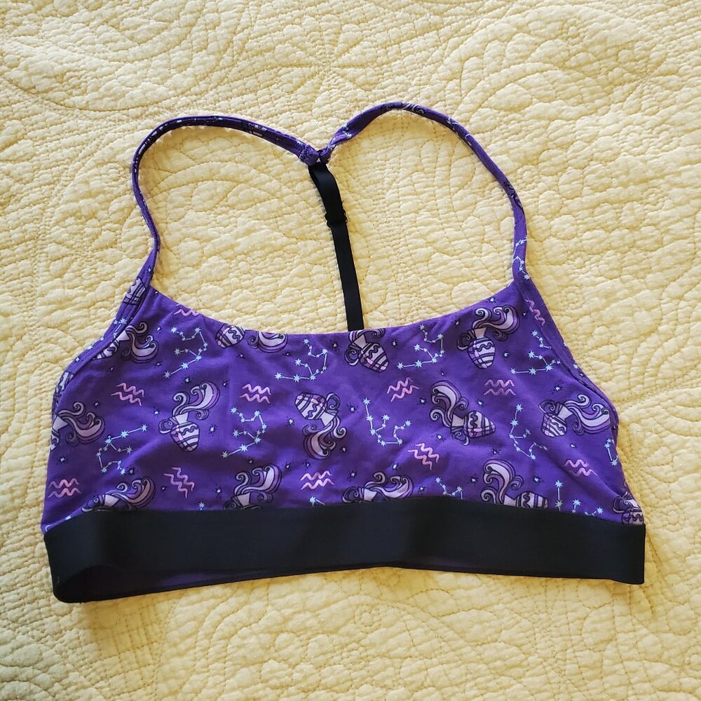 meUndies UltraModal Core T-Back Jog Bra, Size M